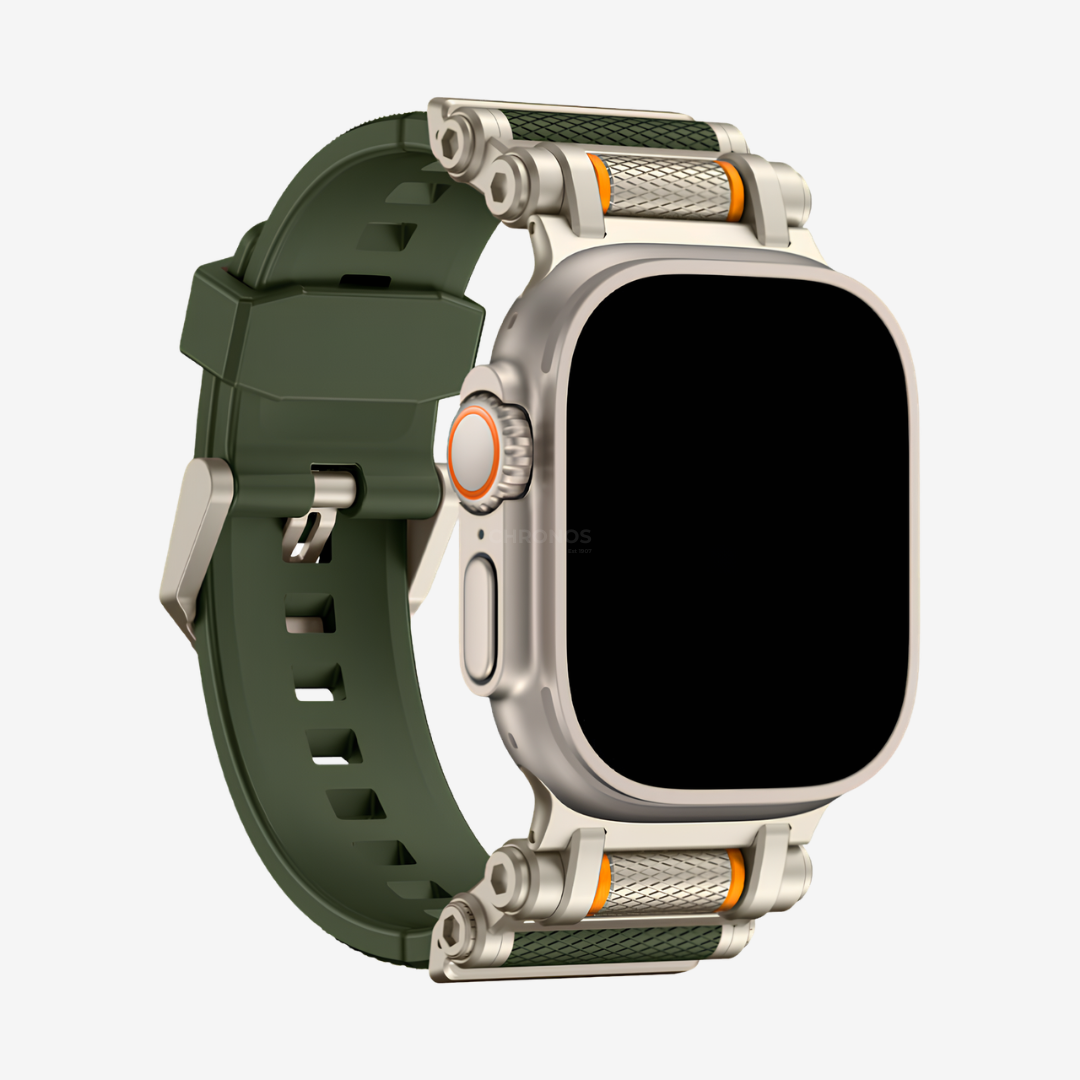 Wheel of Fortune - Green-Titanium Adapter / 49mm - Watch Band