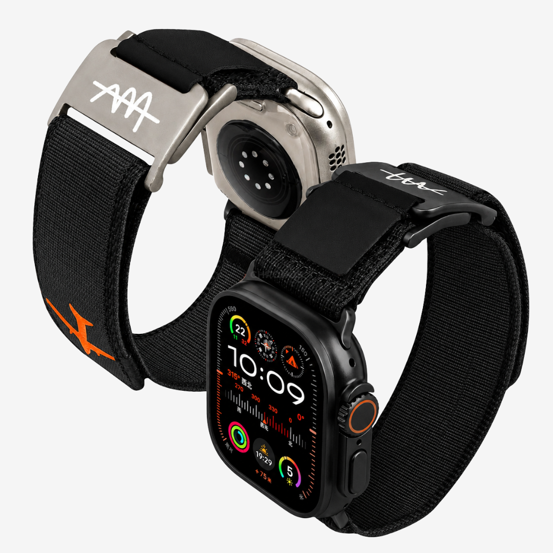 Wild Trail Mag Buckle Nylon Band For Apple Watch - Watch Band