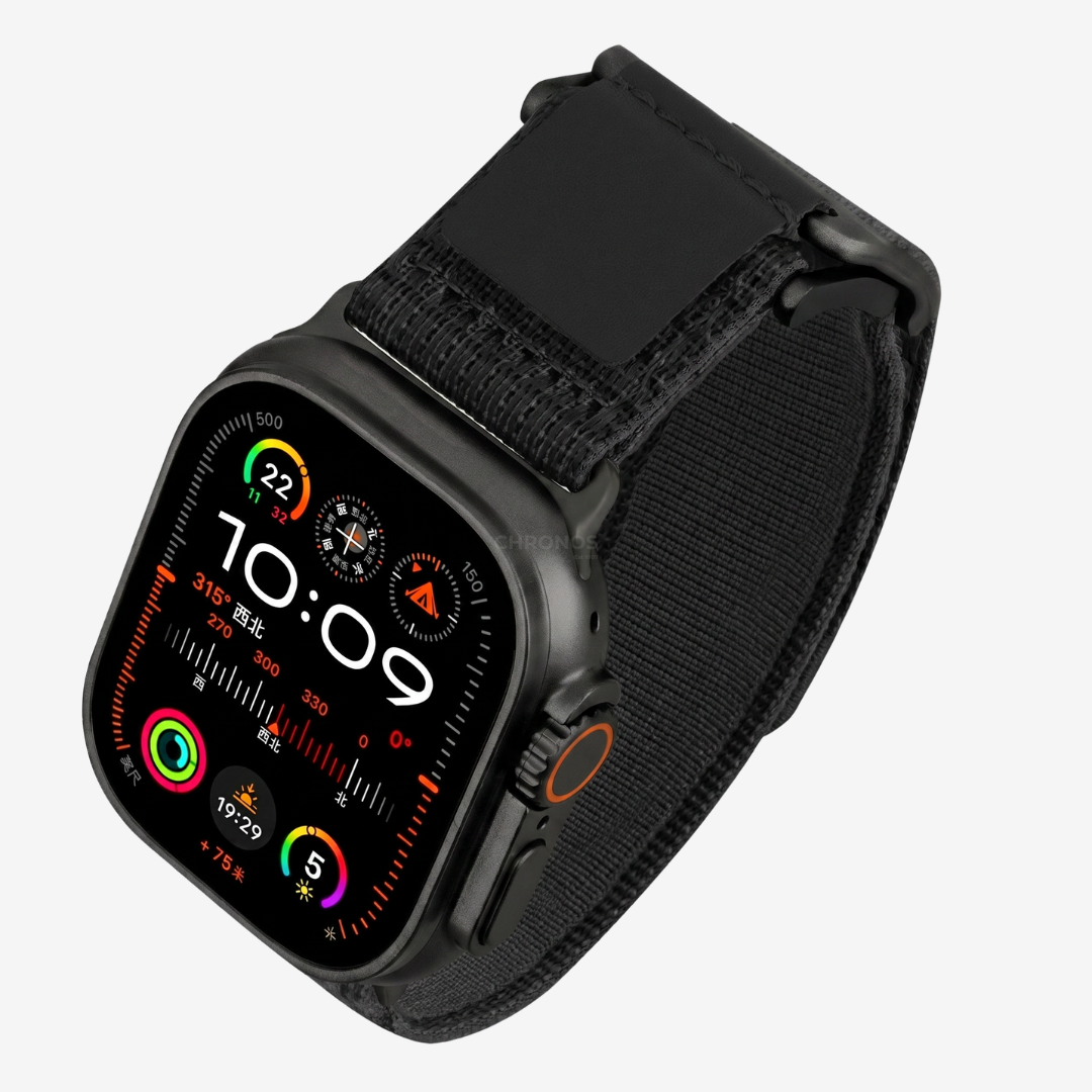 Wild Trail Mag Buckle Nylon Band For Apple Watch - Watch Band