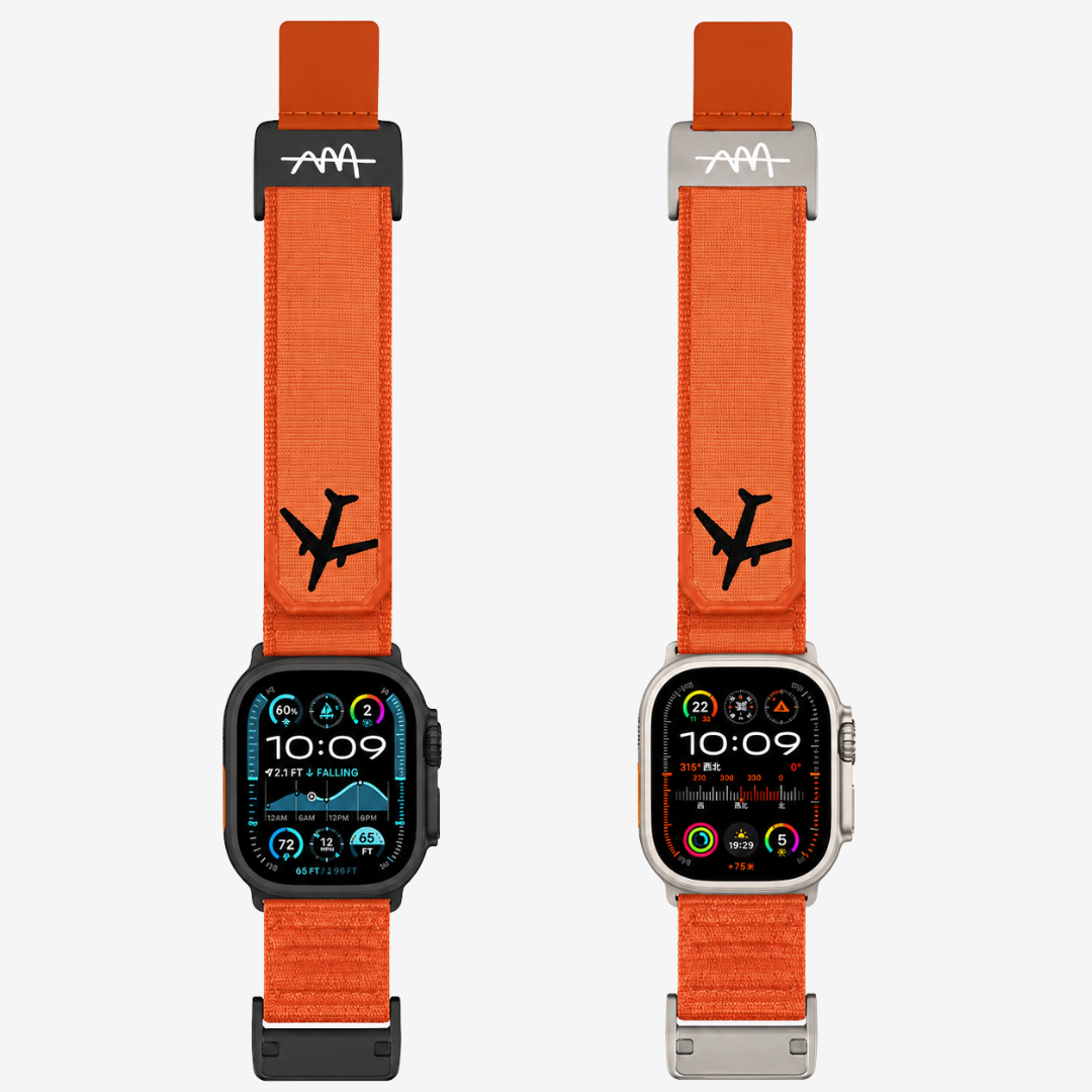 Wild Trail Mag Buckle Nylon Band For Apple Watch - Watch Band