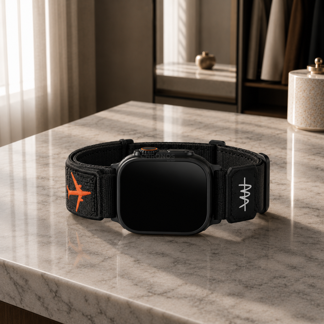 Wild Trail Mag Buckle Nylon Band For Apple Watch - Watch Band