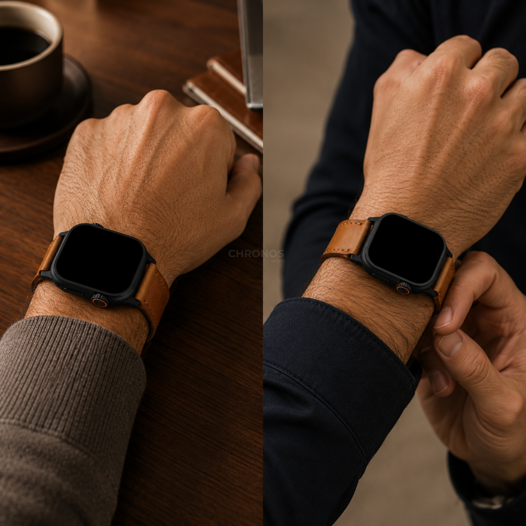 Wilderness Leather Band - Watch Band